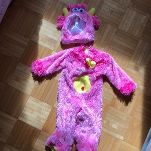 Pink monster age 2 costume